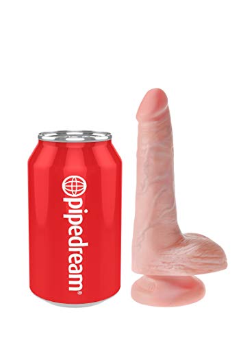 King Cock 6In Cock With Balls - Flesh