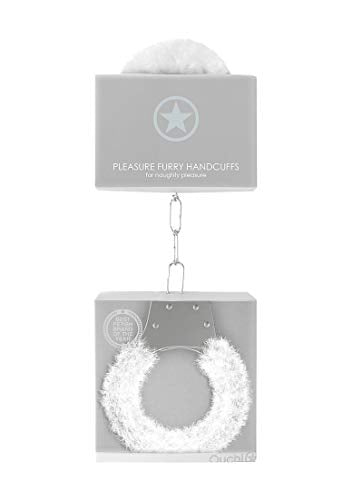 Ouch! Pleasure Handcuffs Furry - White