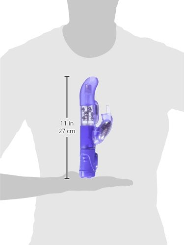 California Exotic Novelties Triple G-Jack Rabbit Vibrator, Purple