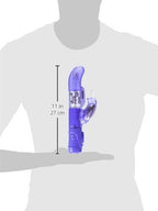 California Exotic Novelties Triple G-Jack Rabbit Vibrator, Purple