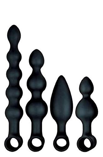 Anal-Ese Coll Vibrat Anal Fant Kit-Bl