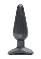 Doc Johnson Platinum Premium Silicone  The Big End  53 in Long and 17 in Wide  Medium Silicone Butt Plug with Flared Safe