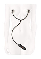 Doc Johnson Kink  Swell  Auto Vibrating Nipple Sucker Cups  Blackclear