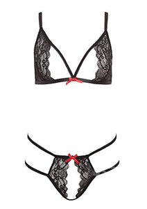 Barely Bare Tie Me Up Lingerie Set Bk O/