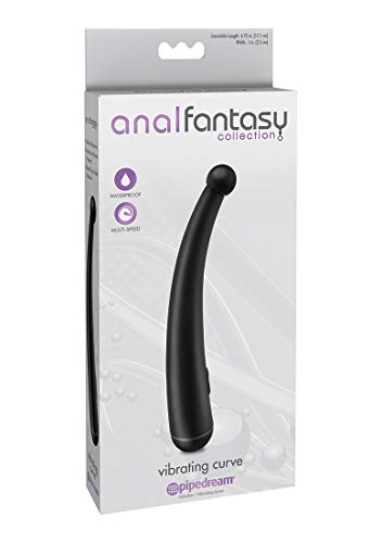 Pipedream Anal Fantasy Collection Vibrating Curve - Black