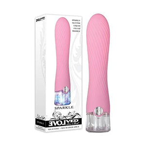 Evolved Love Is Back Sparkle Rechargeable Vibrator - Pink