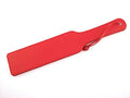 Long Leather Paddle - Red