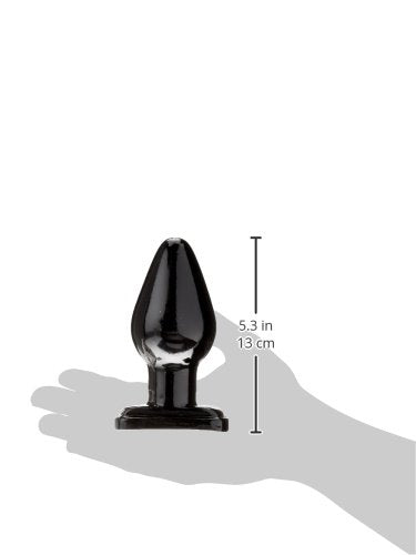 Topco Sales Wildfire Down Dirty Butt Plug 4 1/2'', Black