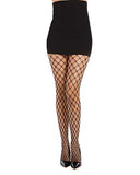 Dg Knitted Fence Net Pantyhose Black Os