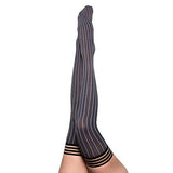 Kixies Annabelle Grey Pin Stripe Size A