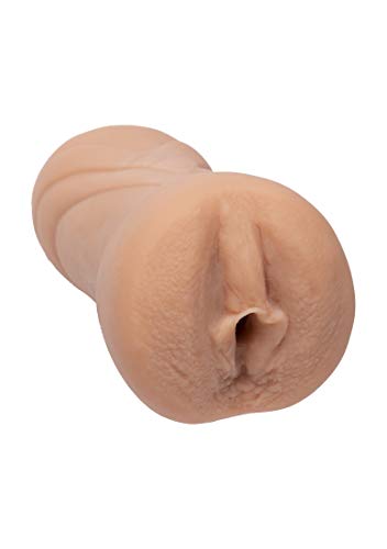 Doc Johnson Signature Strokers - Ariana Marie Ultraskyn Pocket Pussy - Open-Ended Stoker Vanilla