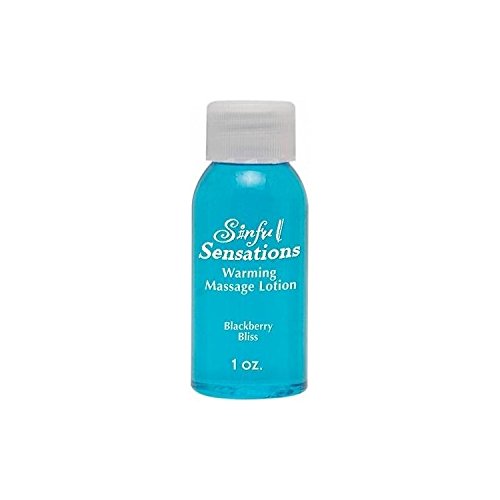 Pipedream Sinful Sensations Black Berry 1-Ounce, Blue