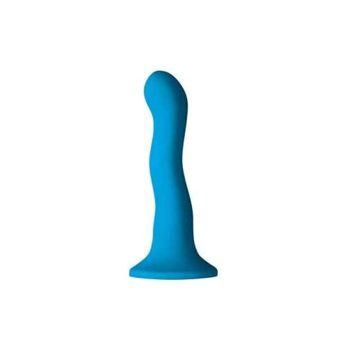 (Wd) Colours Wave 6In Dildo Bl