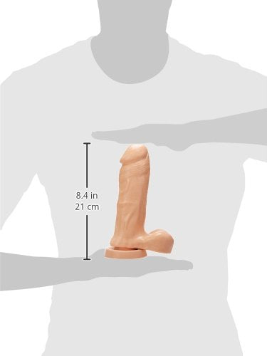 Wtc Cloud Nine Thick Delightful Dong With Balls, Flesh, 7''