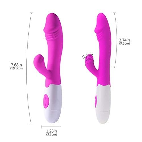 Sex Toys Women 12 Speed G-Spot Vibrator, Powerful Vibrator for Women, Dual Motors for g-spot & Clitoris Stimulation, Operated Vi