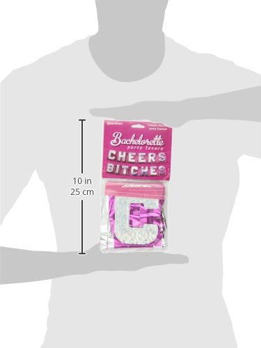 Pipedream Bachelorette Party Favors Cheers Bitches Party Banner