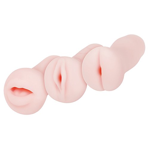 Evolved Novelties Adam And Eve Adams Stroker Trio, Flesh