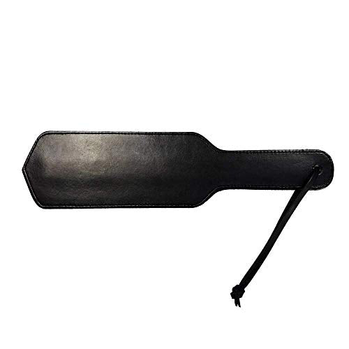 Leather Paddle Burgunday /Black