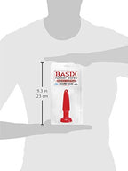Pipedream Basix 3.5'' Beginner'S Butt Plug, Red