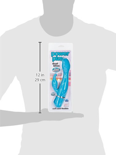 California Exotic Novelties Power Play Dual Bliss, Teal