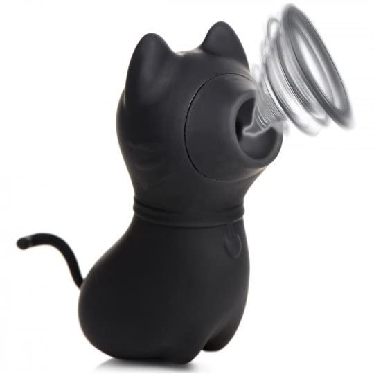 Sucky Kitty 7X Clitoral Stimulator - Black