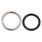 Calexotics Colt Enhancer Set - Silicone Male Enhancement Ring With Support Band - Sex Toys For Men - Black