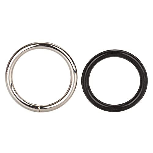 Calexotics Colt Enhancer Set - Silicone Male Enhancement Ring With Support Band - Sex Toys For Men - Black