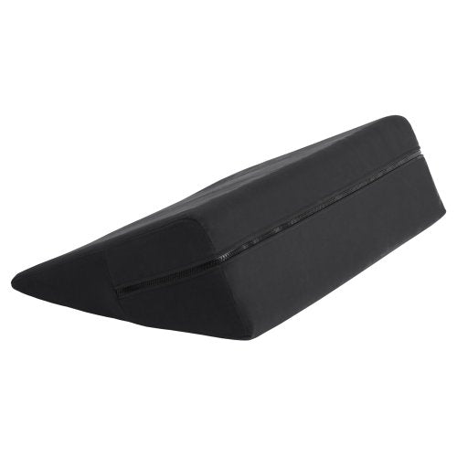 Liberator Wedge Intimate Sex Positioning Pillow Black Microfiber 24 Inch.
