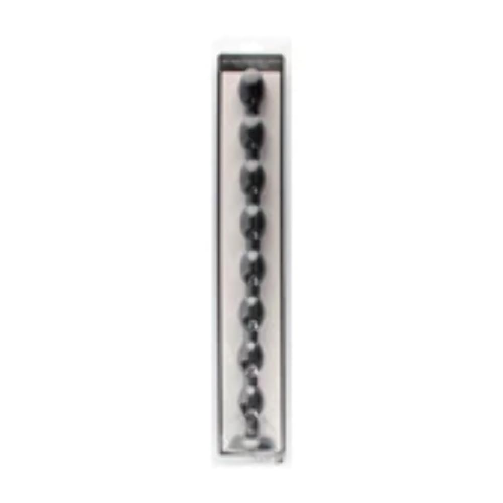 Ouch! Ass Snake Beaded Dildo 19.5In Bk
