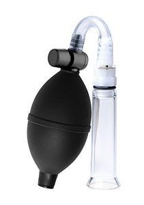 Size Matters Clitoral Pumping System With Detachable Acrylic Cylinder, Black (Ae749)