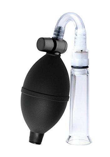 Size Matters Clitoral Pumping System With Detachable Acrylic Cylinder, Black (Ae749)