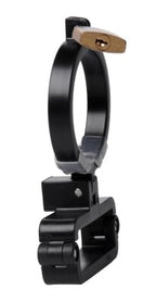 Master Series Male Chastity Cage With Ball Clamp And Anal Hook, Black