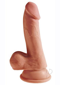 King Cock Plus 6.5In Trip Den Ck W/Bal T