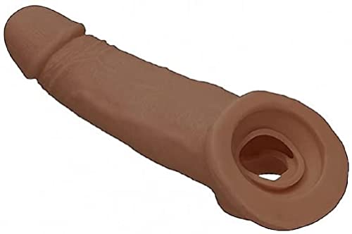 Real Rock Penis Extender - 9&quot; Brown