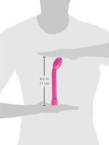 Adam & Eve Signature Toys G-Gasm Delight Waterproof Vibrator, Pink, 7 Inch