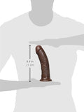 King Cock - 8In Cock Brown