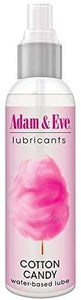 Adam  Eve Flavored Lube  cotton candy Flavor  4 oz  SugarFree  Water Based Lube for Men  Women  and couples