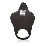 Calexotics Silicone Rechargeable Remote Pleasurizer - 12 Function Vibrating Waterproof Pleasure Ring - Silicone Clitoral Massager Sex Toy For Couples - Black