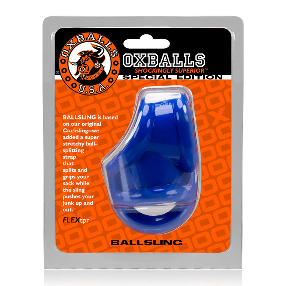 Oxballs Ballsling Ball-Split-Sling Blue