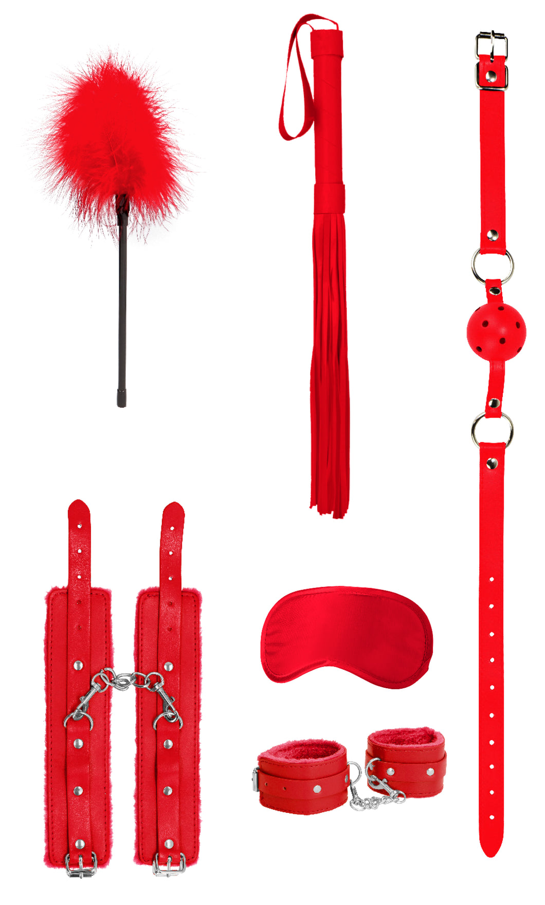 Beginners Bondage Kit  Red