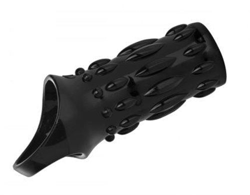 Size Matters Sheath Sensations Enhancer Sex Sleeve, Black (Ae288-Black)