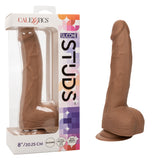 Silicone Studs 8In Brown