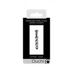 Ouch Urethral Sounding Metal Plug 9Mm