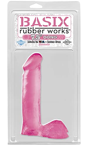 Basix 7.5'' Dong, Pink