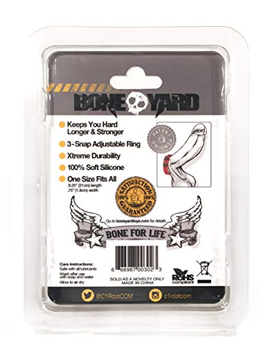Boneyard Cock Strap Red