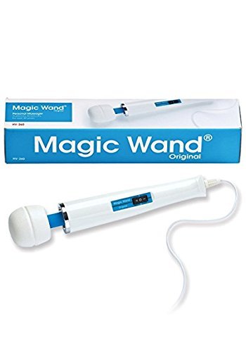 Magic Wand Massager, Delivers Relaxing Massage Through the Tennis Ball Size Head, Two Powerful Speeds 6,000/5,000 Vibrations Per
