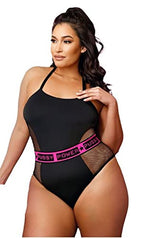 Vibes Pussy Power Playsuit S/M Black
