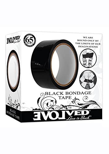 Evolved Love Is Back - Bondage Tape - 65 Feet (Black)