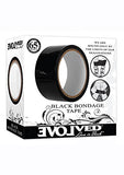 Evolved Love Is Back - Bondage Tape - 65 Feet (Black)