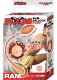Ram Anal Balloon Pump - Flesh